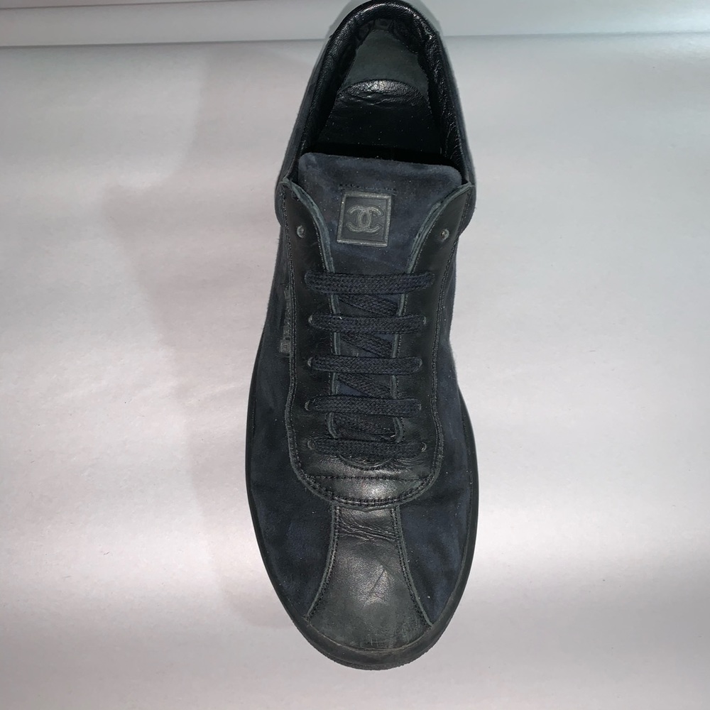 CHANEL SPORT size 40 black suede sneakers - Picture 3 of 12